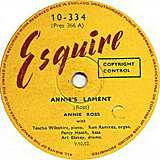 Annie Ross / Twisted And Annie's Lament