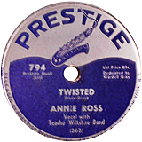 Annie Ross Twisted And Annie's Lament