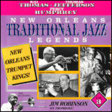 Kid Thomas Valentine _ Thomas Jefferson _ Percy Humphrey / Traditional Jazz Legends Vol.3 (MG9003)