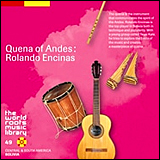 アンデスのケーナ Quena Of Andes Rolando Encinas (KICW 85068)